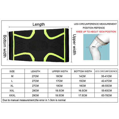 Kompressions Kniebandage für Sport und Alltag