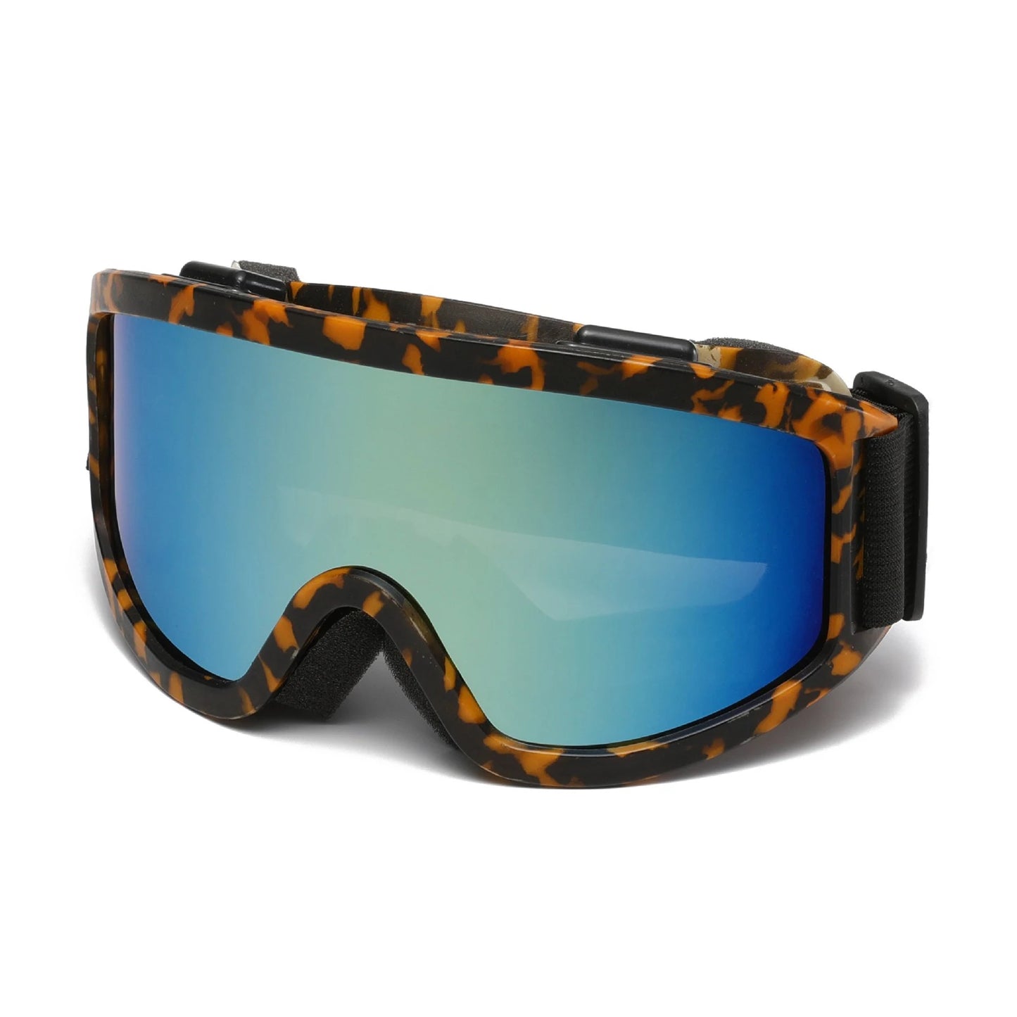 Ski- & Snowboardbrille mit Verspiegelter Linse UV & Blend­schutz für Wintersport