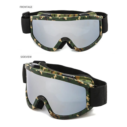 Ski- & Snowboardbrille mit Verspiegelter Linse UV & Blend­schutz für Wintersport