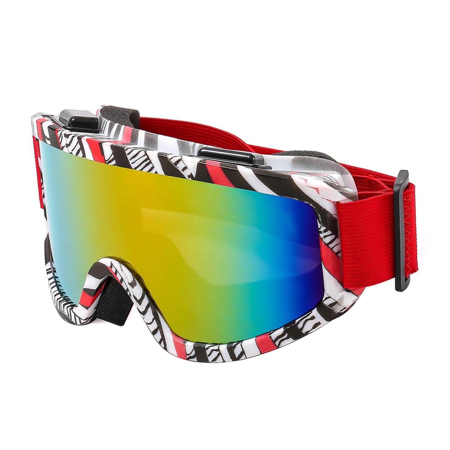 Ski- & Snowboardbrille mit Verspiegelter Linse UV & Blend­schutz für Wintersport