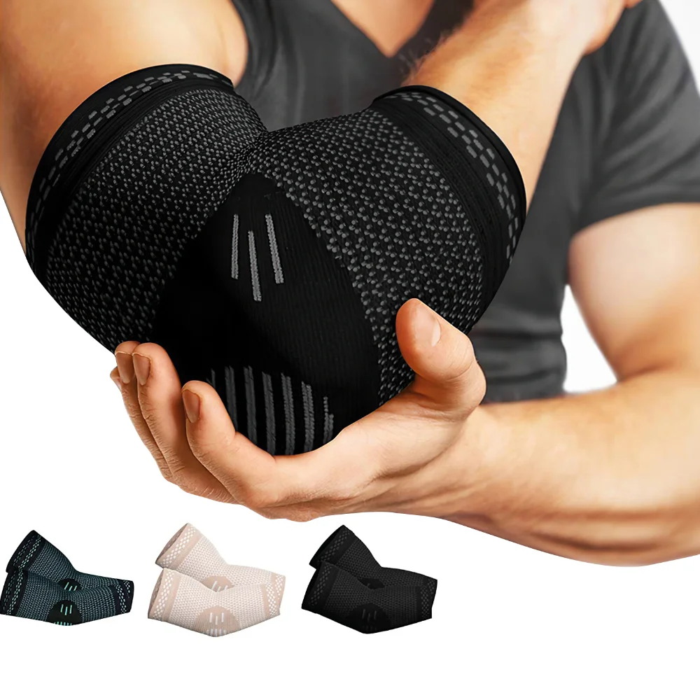 Elastische Ellenbogenbandage für Sport und Alltag