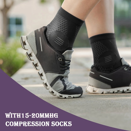 1 Paar Kompressions Knöchelsocken Offene Zehen Fuß & Knöchel