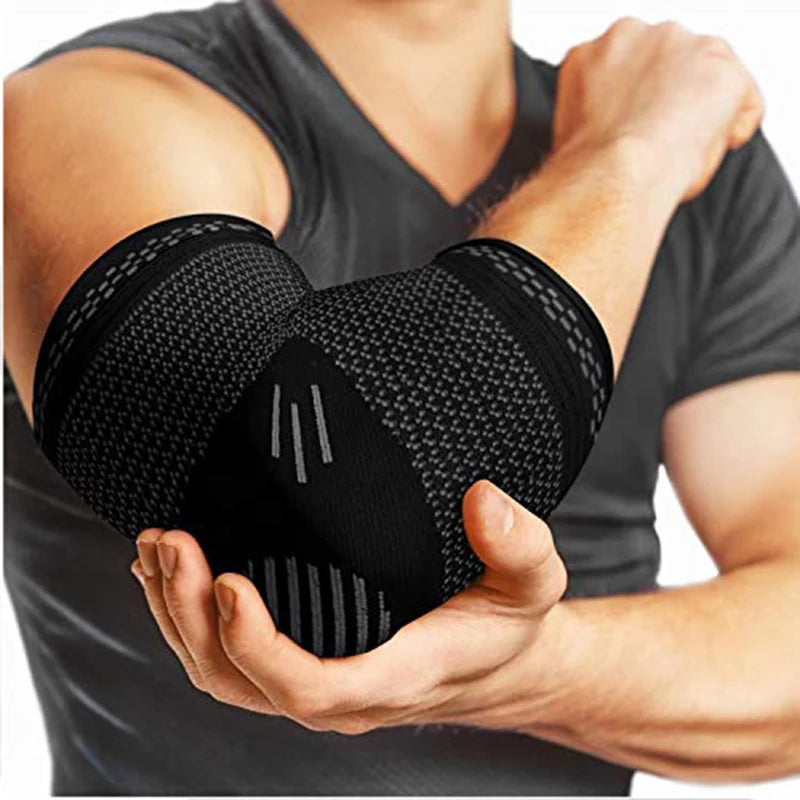 Elastische Ellenbogenbandage für Sport und Alltag