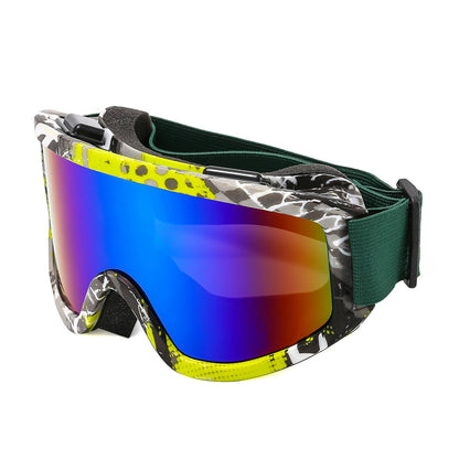 Ski- & Snowboardbrille mit Verspiegelter Linse UV & Blend­schutz für Wintersport