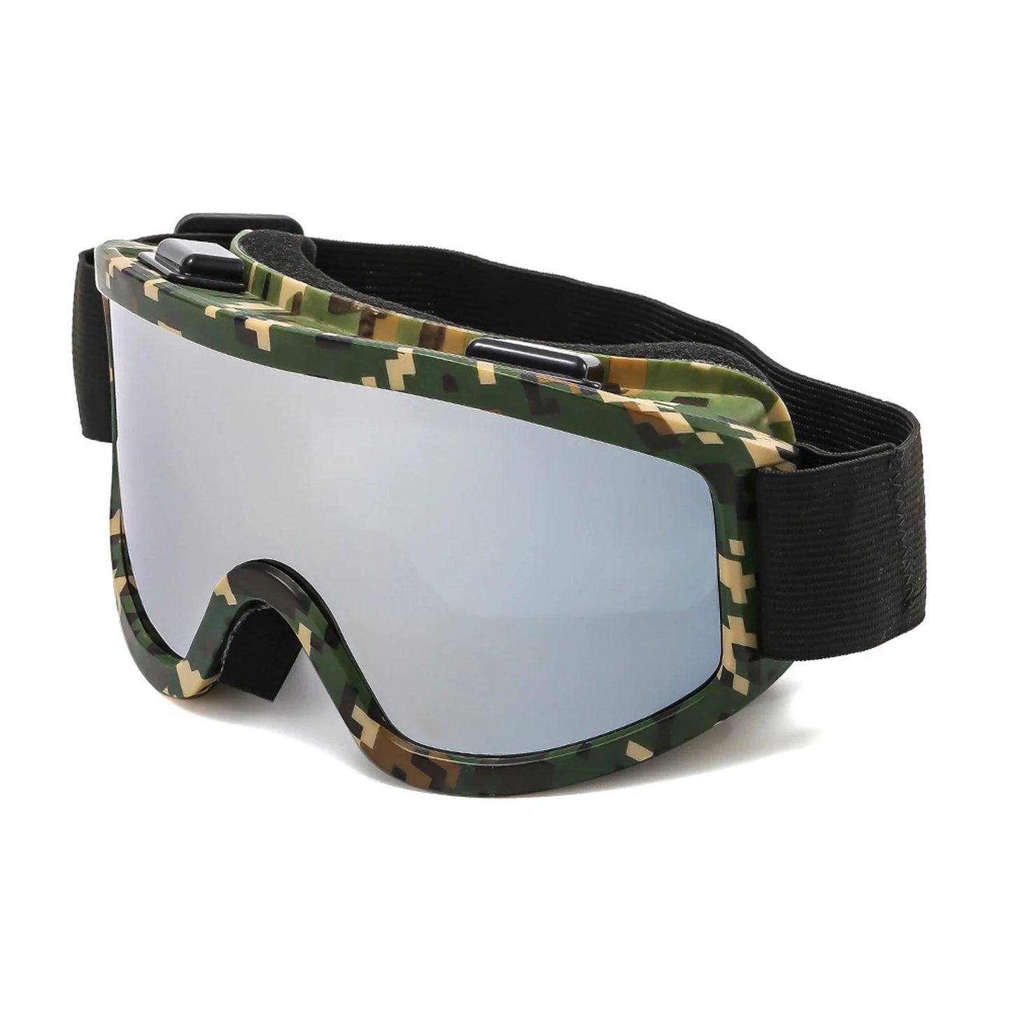 Ski- & Snowboardbrille mit Verspiegelter Linse UV & Blend­schutz für Wintersport