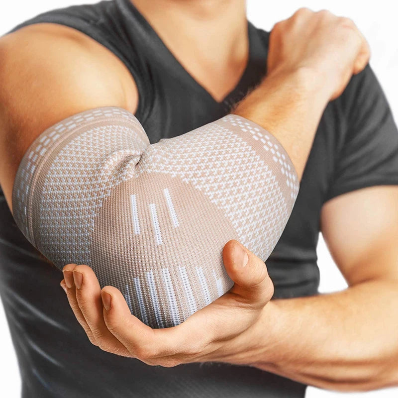 Elastische Ellenbogenbandage für Sport und Alltag
